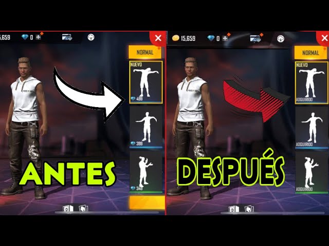 TENER TODOS LOS EMOTES GR4TUITAMENTE EN FREE FIRE 2024