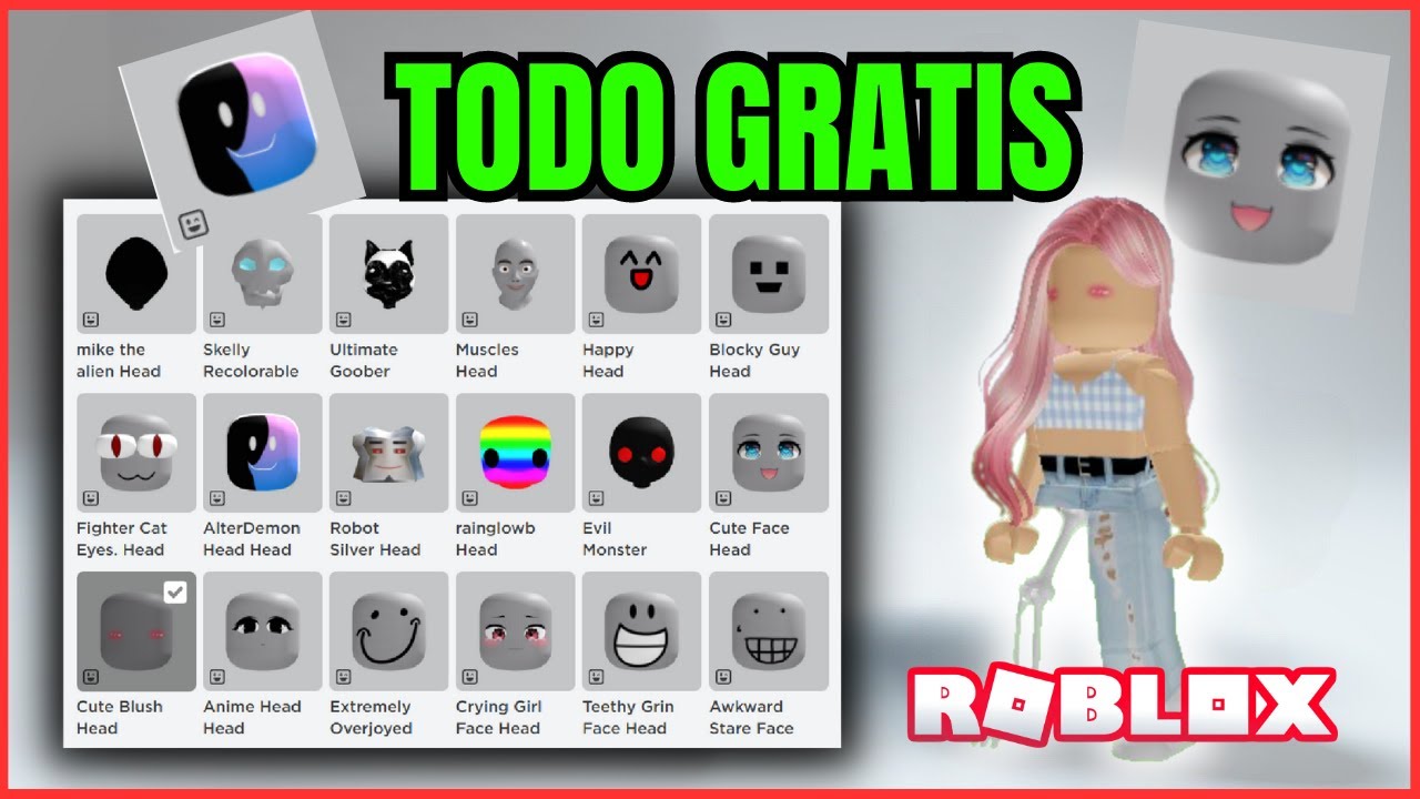 COMO CONSEGUIR ITEMS GRATIS EN ROBLOX 2025 (MAYO A  DICIEMBRE)
